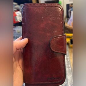 Red wallet
